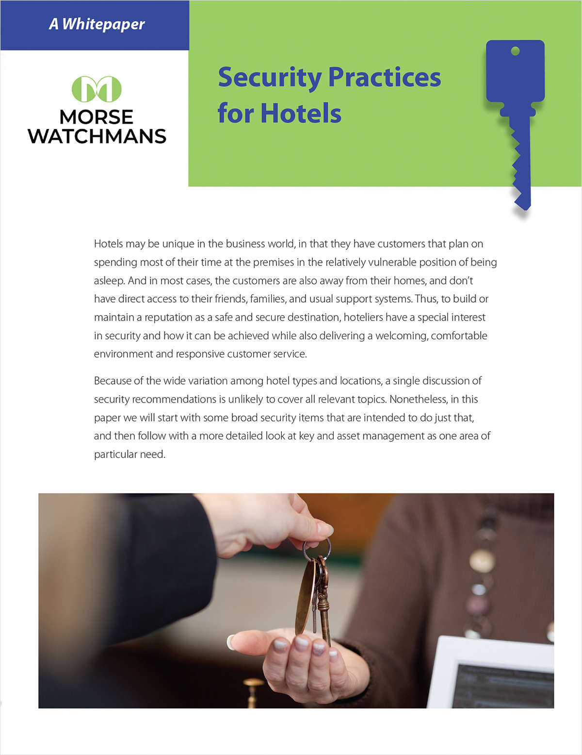 Security Practices for Hotels