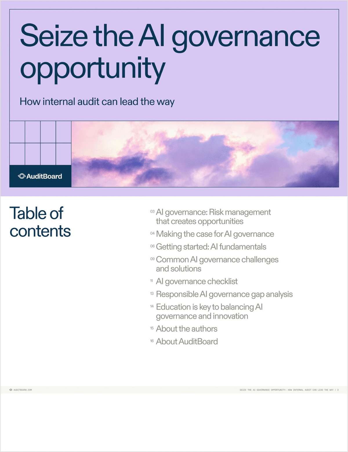 The AI governance opportunity: Internal audit's role