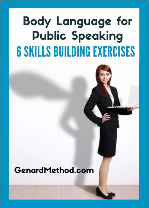 Body Language for Public Speaking 6 Skills Building Exercises Free